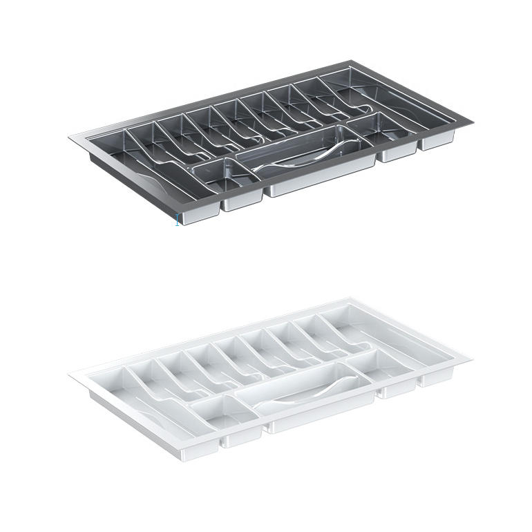 Plateau de couverts en plastique de la série MA pour les tiroirs d'armoires de cuisine